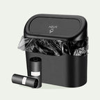 EazAuto mini hanging car bin with lid