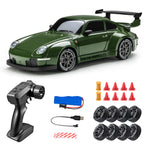 1:24 RC drift car in silver
