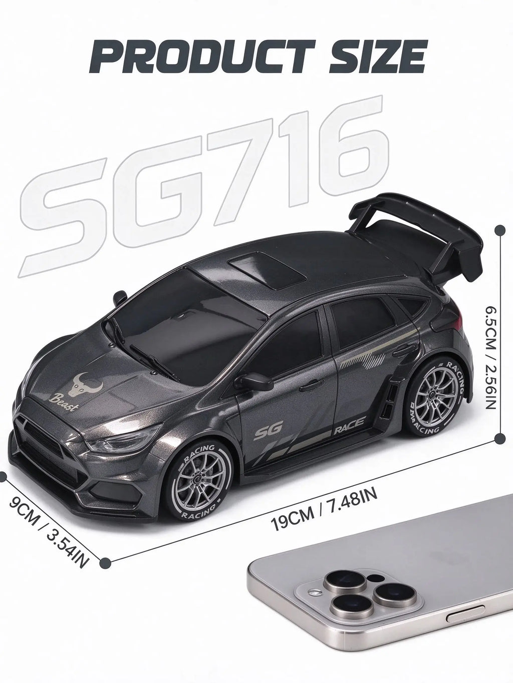 SG716 4WD RC Drift Car