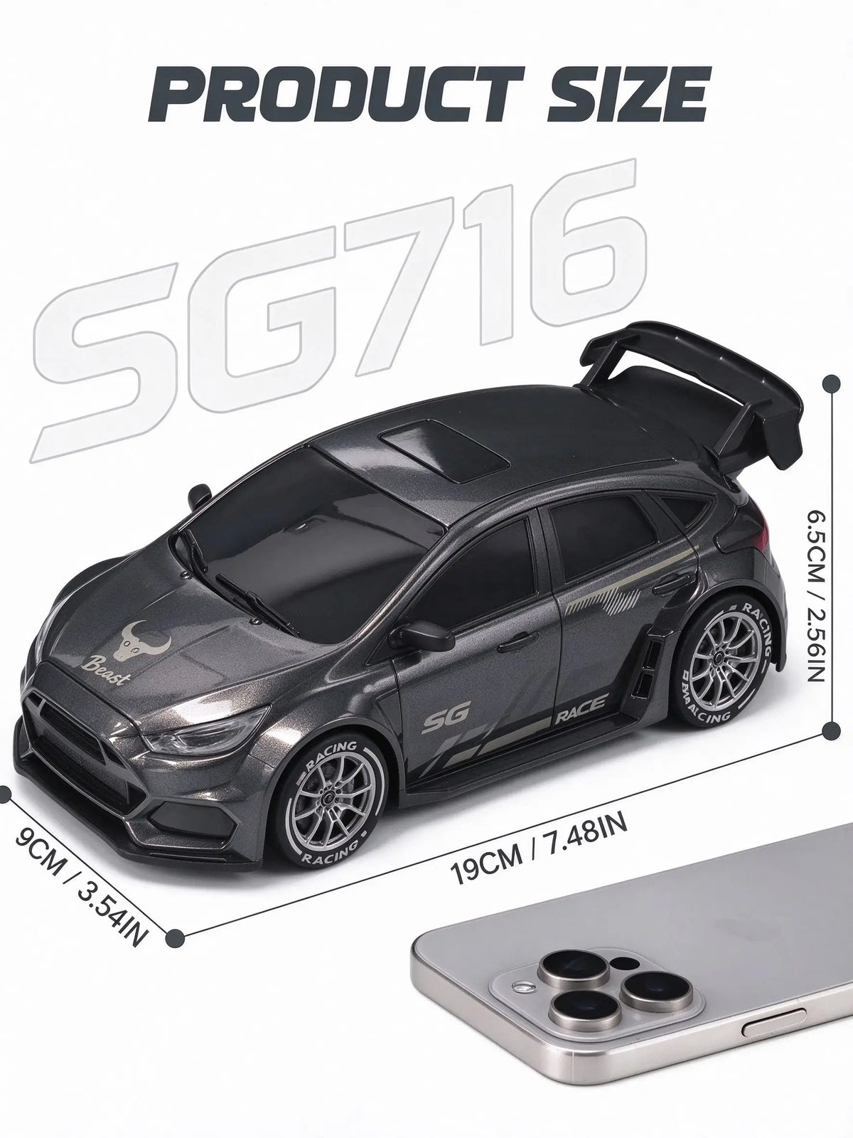 SG716 4WD RC Drift Car