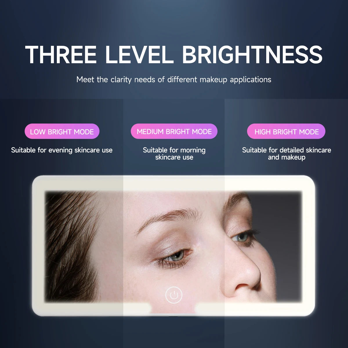 LED Sun Visor Vanity Mirror